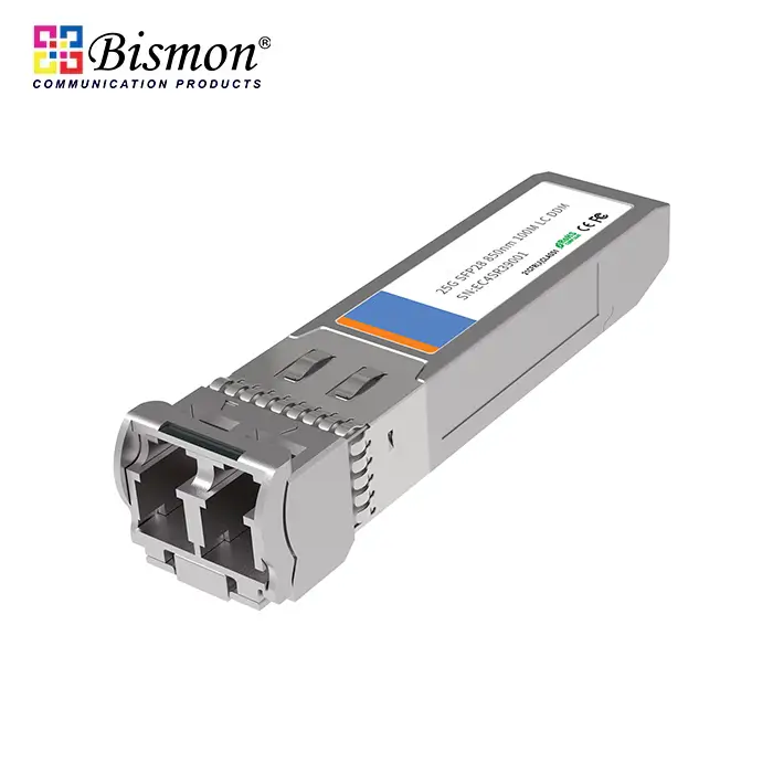 25G SFP28 SR 850nm MM 100M LC Optical Transceiver